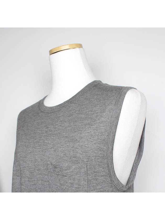 Melange gray tank top dress 55 - ALEXANDER WANG - BALAAN 4