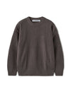 Crew neck rib knit sweaterbrown - BLONDNINE - BALAAN 1