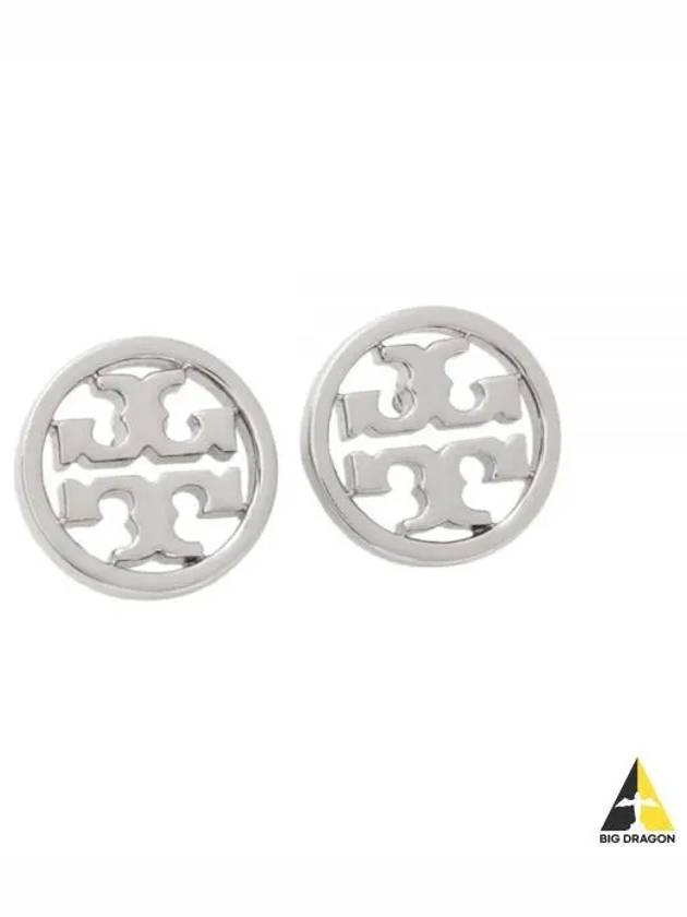 Thora Birch 24 MILLER STUD EARRING 26222 022 logo earrings - TORY BURCH - BALAAN 1