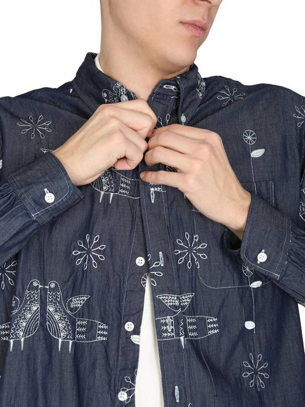 Engineered Garments "Bird" Embroidery Shirt - ENGINEERED GARMENTS - BALAAN 3