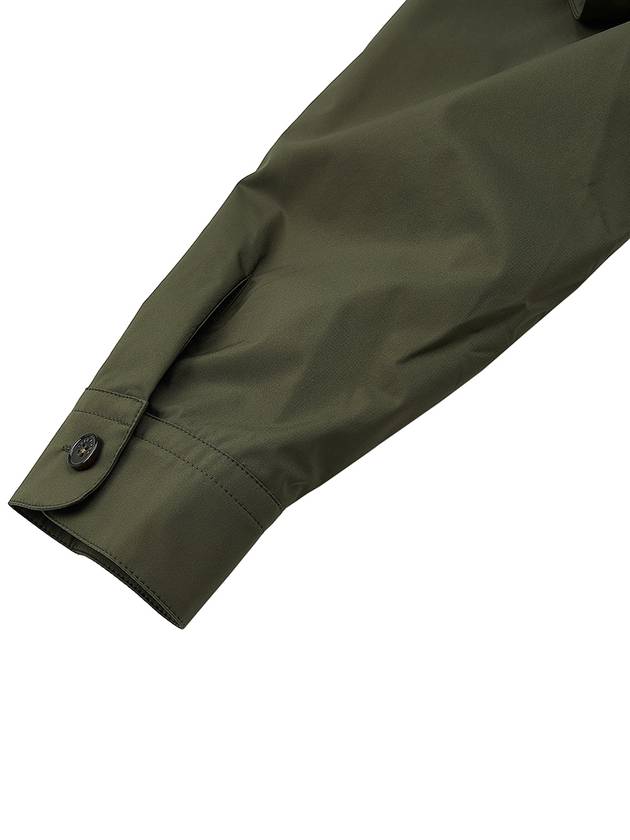 Windwish Overshirt Jacket Dark Green - LORO PIANA - BALAAN 10