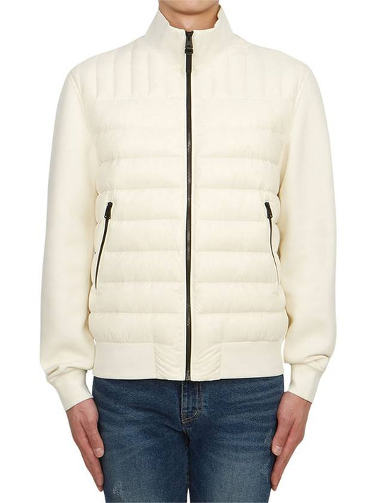 Collin Z Men's Padded Bomber Jacket COLLIN Z CREAM - MACKAGE - BALAAN 1