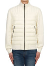 Men s Colin Mixed Media Bomber Jacket Cream - MACKAGE - BALAAN 2