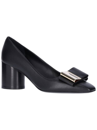 Ferragamo With Heel Black - SALVATORE FERRAGAMO - BALAAN 2