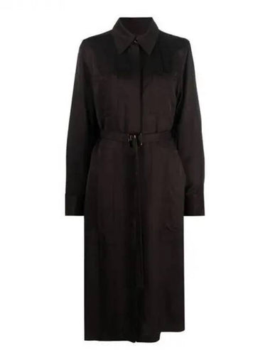 Single breasted belt coat 270962 - JIL SANDER - BALAAN 1