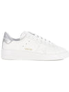 Men's Pure Star Silver Heel Low Top Sneakers White - GOLDEN GOOSE - BALAAN 3