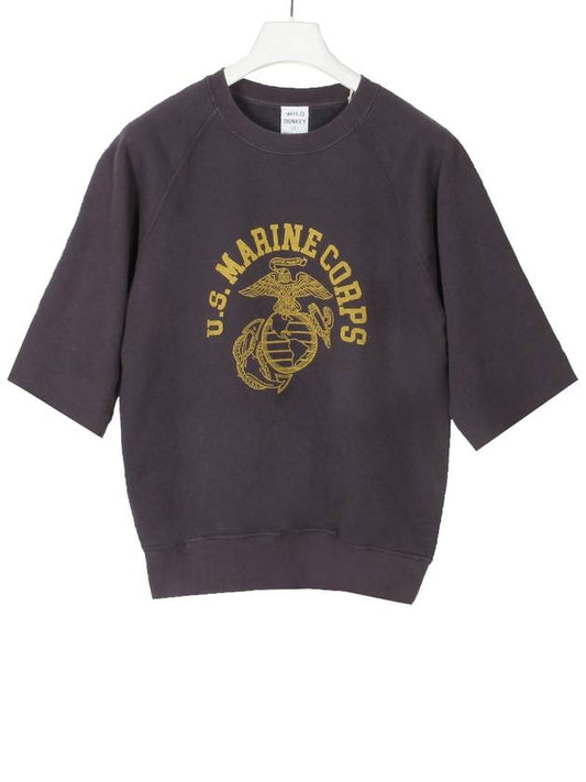 Marine threequarter sweatshirt FR MARINE LIWA89 DEEP NAVY WDC011 - WILD DONKEY - BALAAN 1