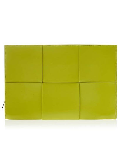 Intrecciato Arco Clutch Bag Kiwi - BOTTEGA VENETA - BALAAN 2