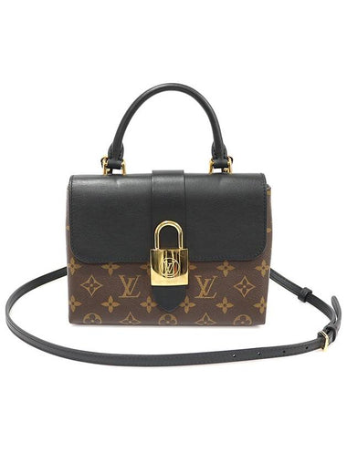 M44141 Monogram Canvas Noir Gold Rocky BB 2WAY - LOUIS VUITTON - BALAAN 1