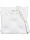 Glam Slam Flat Cross Bag White - MAISON MARGIELA - 3