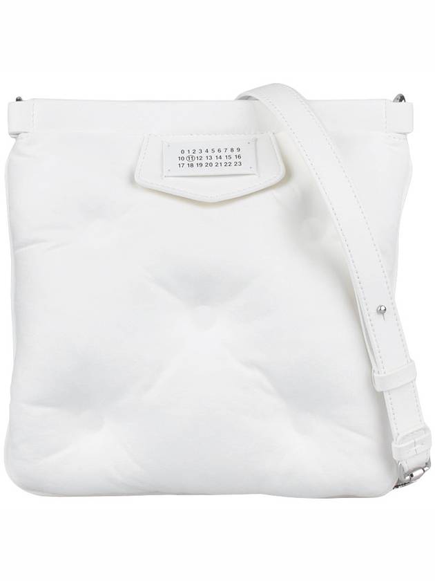 Glam Slam Flat Cross Bag White - MAISON MARGIELA - BALAAN 3