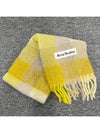 Muffler Scarf CA0084CQX BEIGE YELLOW - ACNE STUDIOS - BALAAN 4