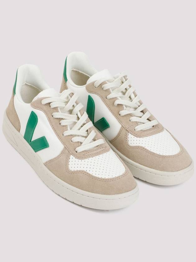 Veja V10 Chromefree Leather Sneakers Shoes - VEJA - BALAAN 3