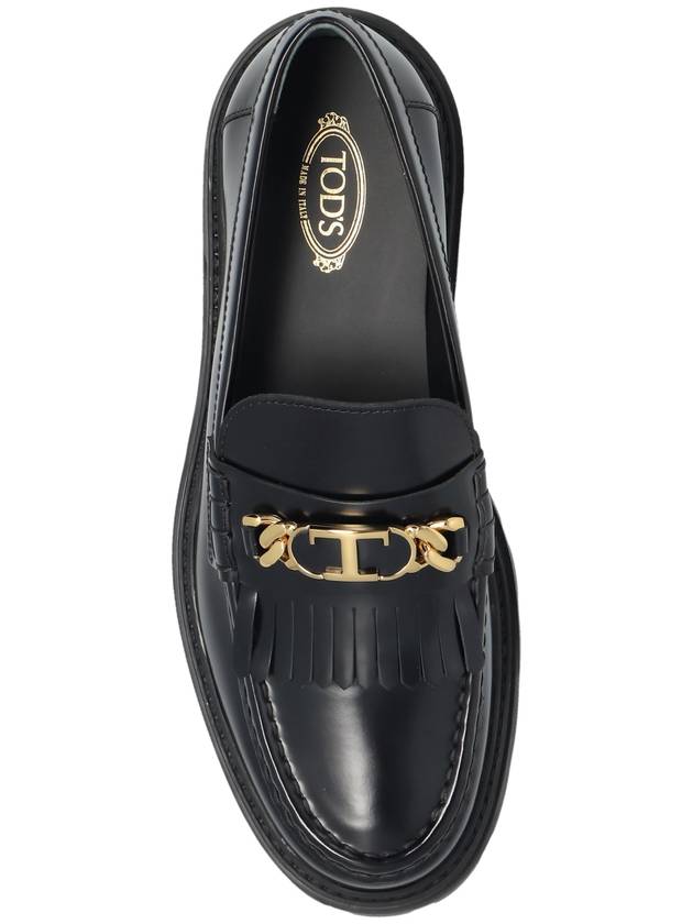 Tod’s Leather Shoes Type Loafers, Women's, Black - TOD'S - BALAAN 6