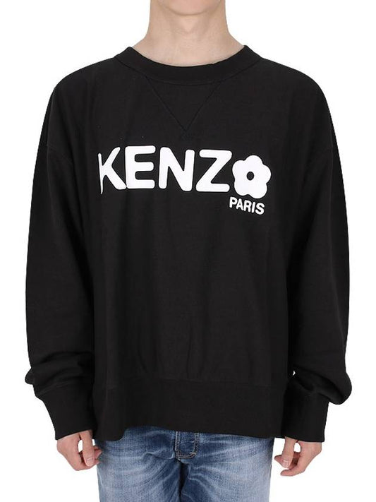 Bokeh Flower 2 0 Sweatshirt Black - KENZO - BALAAN 2