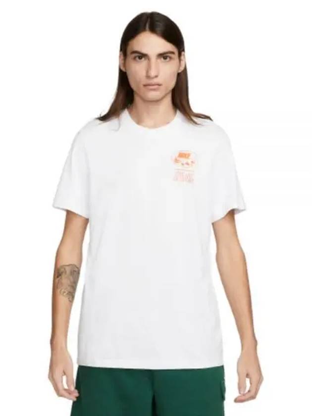 Sportswear Art Is Sport Short Sleeve T-Shirt White - NIKE - BALAAN 2