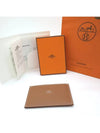 Citizen Twill Silk Card Wallet Gold Sun - HERMES - BALAAN 3