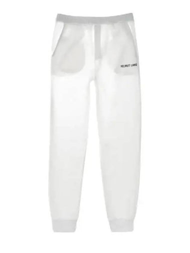 Core Logo JoGGer Track Pans White - HELMUT LANG - BALAAN 1