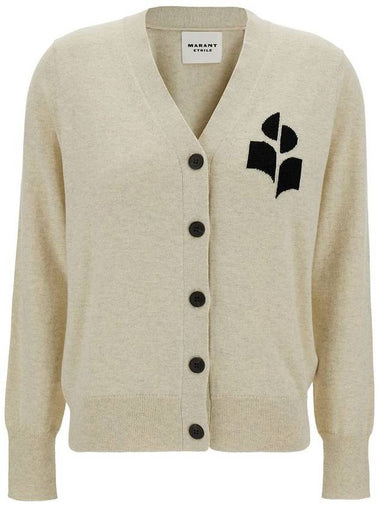 Karin logo cardigan - ISABEL MARANT - BALAAN 1