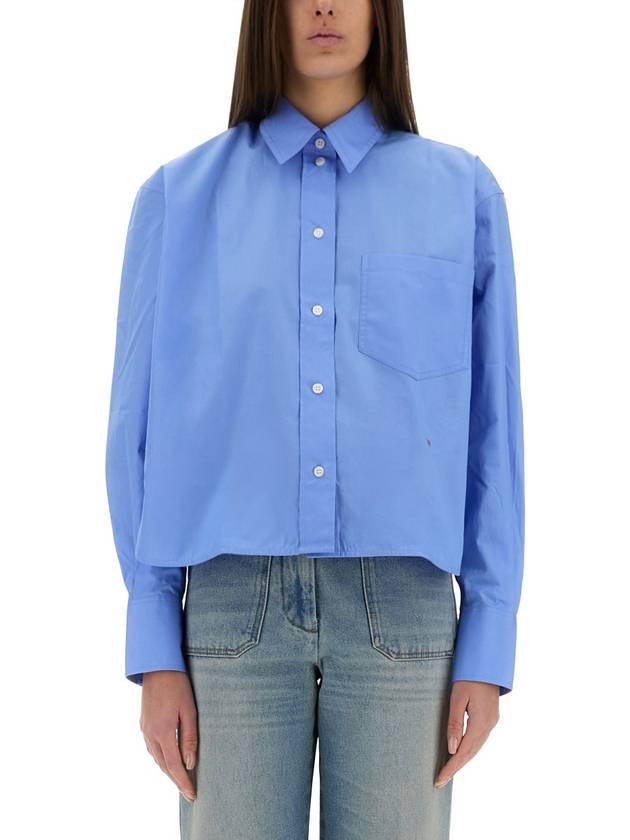 "CROPPED" SHIRT - VICTORIA BECKHAM - BALAAN 1