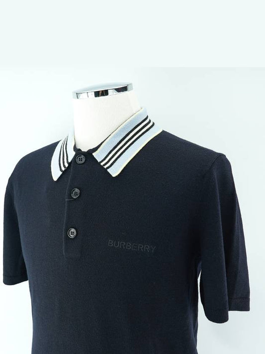 Icon Stripe PK Shirt Black - BURBERRY - BALAAN.