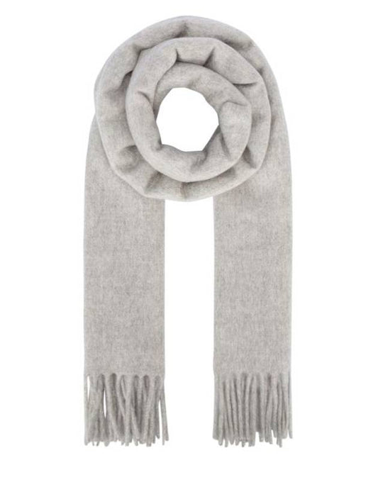 Grande Unita Cashmere Scarf Sliver Marble Melange - LORO PIANA - BALAAN 1