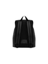 Grained Leather Backpack Black - SAINT LAURENT - BALAAN 3