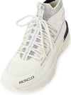 Monte Runner High Top Sneakers Snow White - MONCLER - BALAAN 8