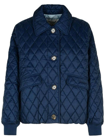 Barbour 'Alexa' Navy Polyamide Jacket - BARBOUR - BALAAN 1