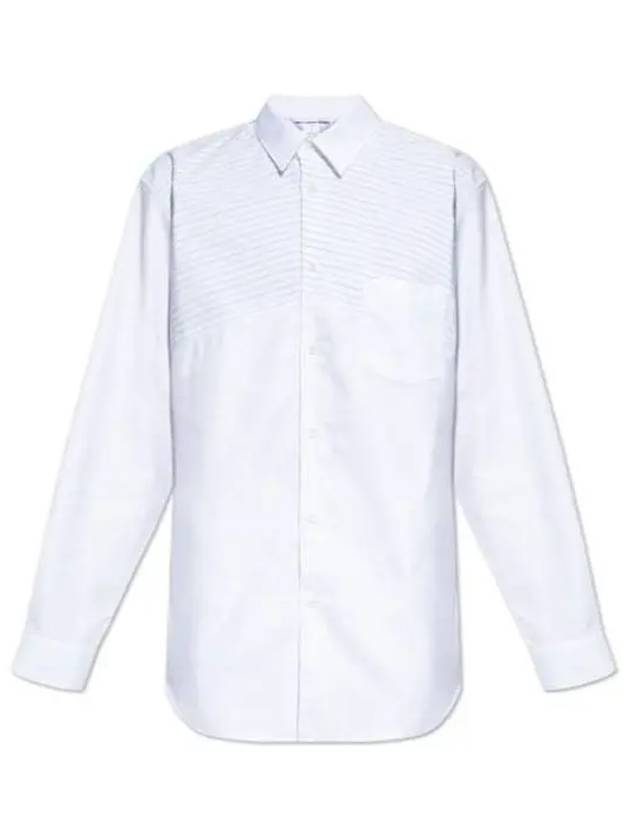 long sleeve shirt FMB045051 1 WHITE STRIPE - COMME DES GARCONS - BALAAN 2