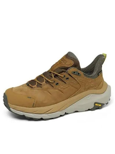 Kaha 2 Low Low Top Sneakers Brown Beige - HOKA ONE ONE - BALAAN 2