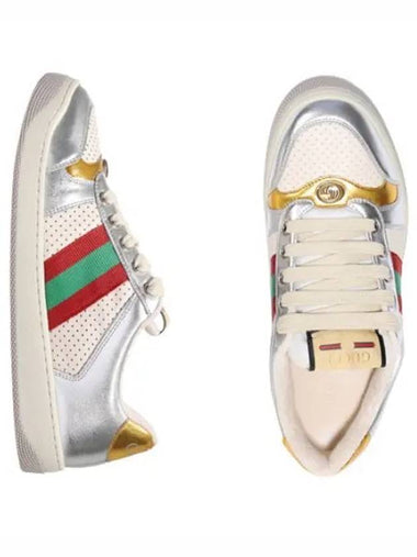 women leather sneakers - GUCCI - BALAAN 1