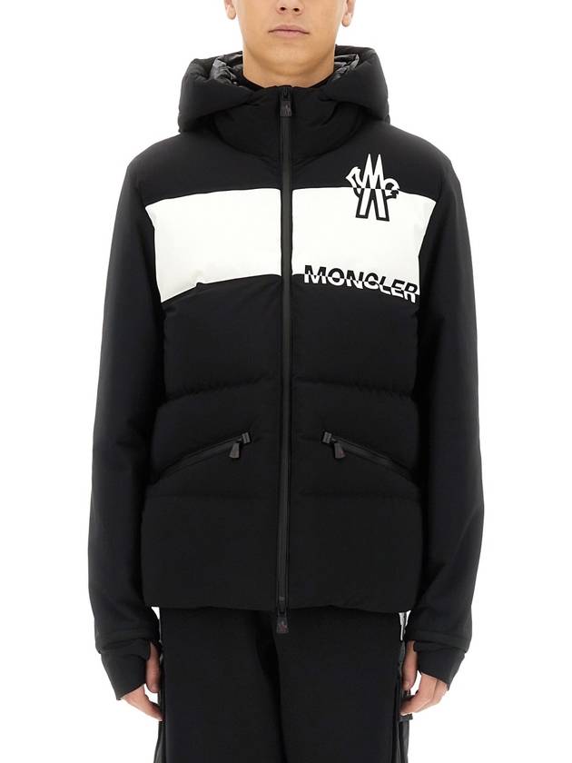 PADDED JACKET WITH LOGO - MONCLER - BALAAN 1