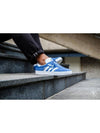 Gazelle Super Essential Low Top Sneakers Blue - ADIDAS - BALAAN 5