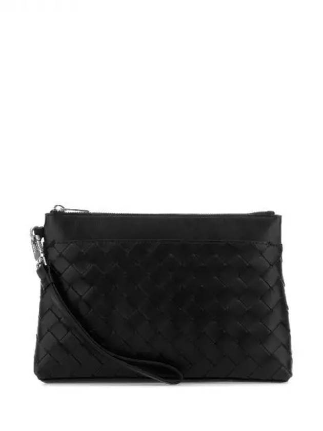 PRISM Intrecciato leather clutch bag 270403 - BOTTEGA VENETA - BALAAN 1