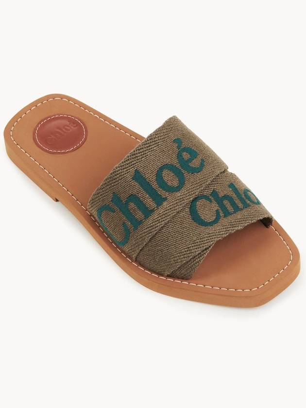 CHLOÉ WOODY FLAT MULE - CHLOE - BALAAN 5