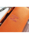 Bride A Brac Small Pouch Bag Orange Feu - HERMES - BALAAN 6