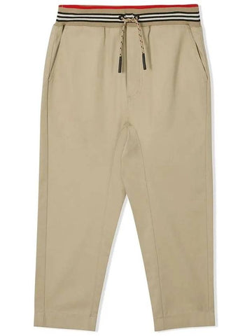 12th Anniversary Kids Striped Banding Pants 8030128 - BURBERRY - BALAAN 1