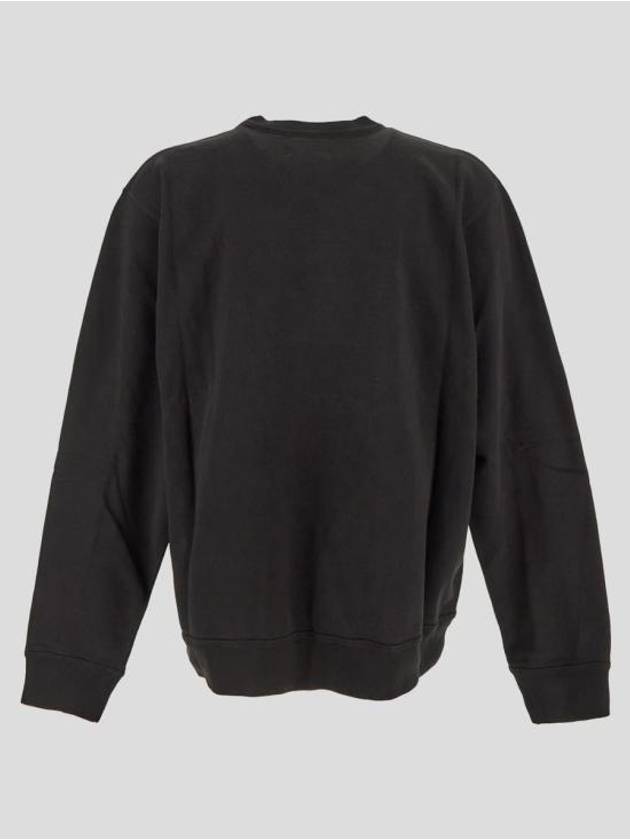 Mikoy Logo Print Sweatshirt Black - ISABEL MARANT - BALAAN 4