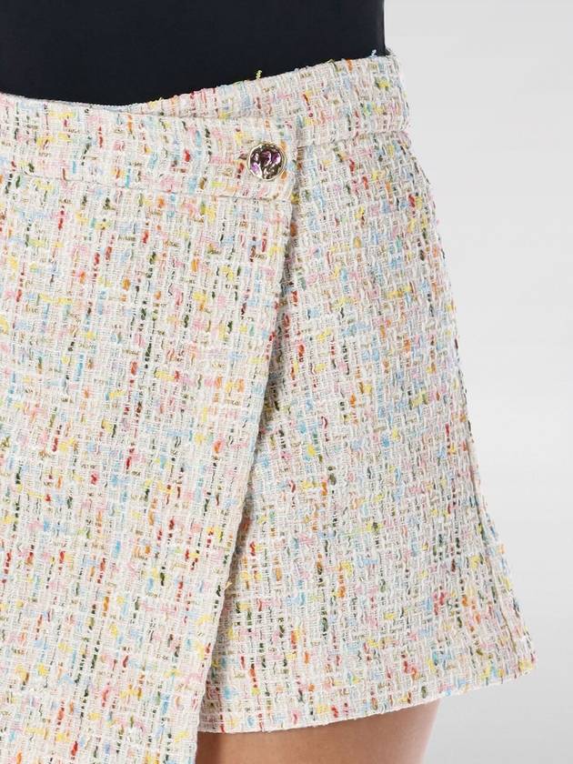 Midi Skirt 3641MDB07A247126 WHITE MULTICOLOR WHITE MULTICOLOR - MSGM - BALAAN 4