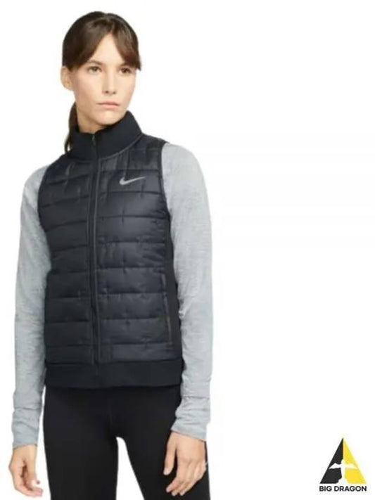 Women's Therma Fit Synthetic Fill Vest Black - NIKE - BALAAN 2