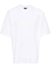 Le Typo Cotton Short Sleeve T-shirt White - JACQUEMUS - BALAAN 1