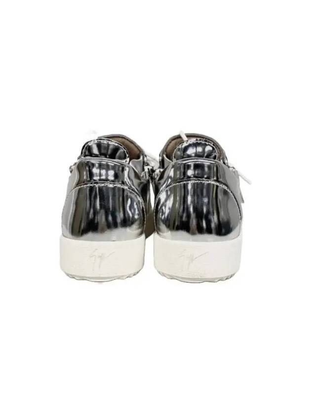 RS80053 003 Metallic Women Sneakers Silver - GIUSEPPE ZANOTTI - BALAAN 4