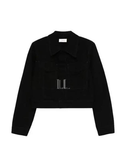 Two Pocket Cropped Jacket Black - LEMAIRE - BALAAN 2