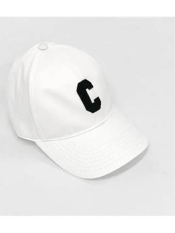 2AUY8969P Initial Logo Baseball Cap Hat 2AUY89 69P0 1BC 1021647 - CELINE - BALAAN 1