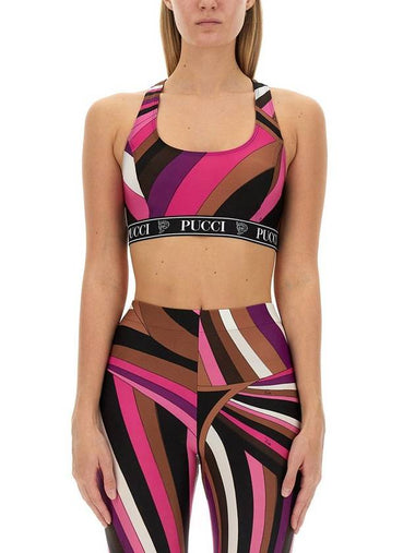 Pucci Top With Print - EMILIO PUCCI - BALAAN 1