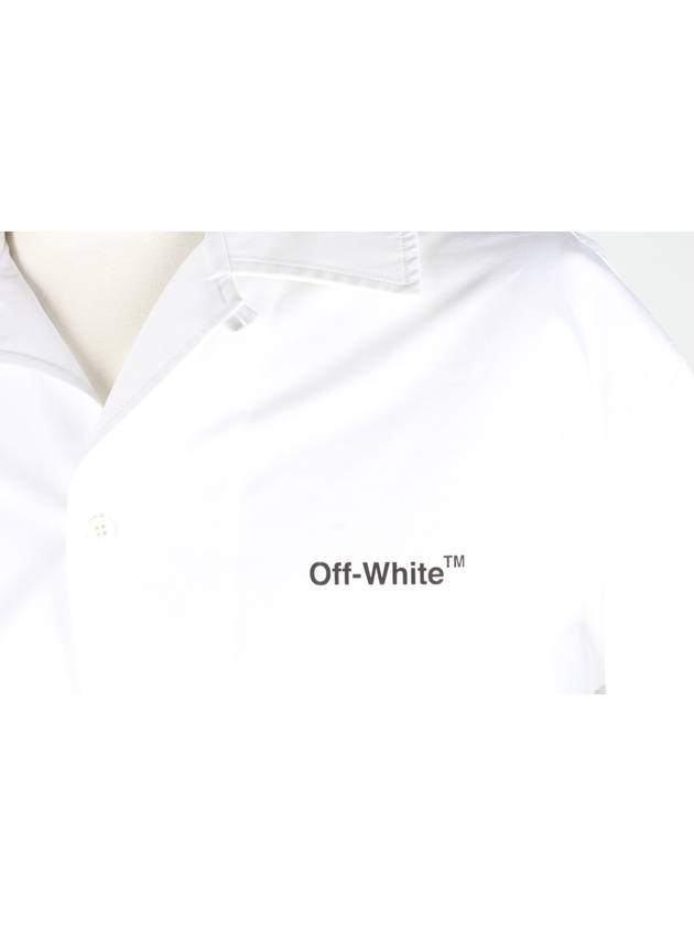 Back logo short sleeve shirt L 105 - OFF WHITE - BALAAN 6