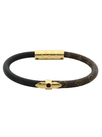 Daily Confidential Bracelet Black Brown - LOUIS VUITTON - BALAAN 1