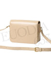 Teen Triomphe Shiny Calfskin Cross Bag Nude Light Beige - CELINE - BALAAN 6