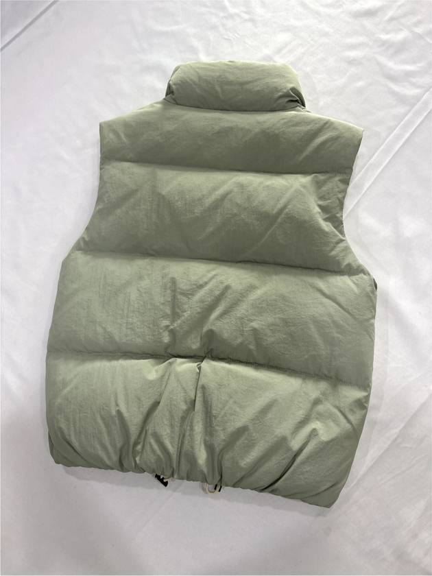 36 Women s Monili Zip up Down Padded Vest Green - BRUNELLO CUCINELLI - BALAAN 9